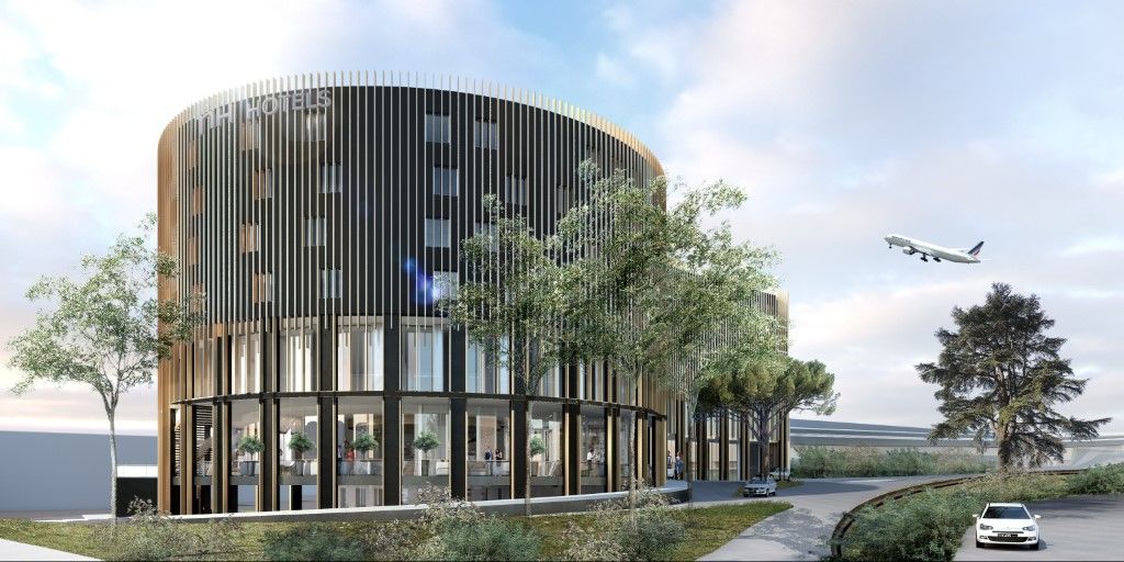 Nh Toulouse Airport Hotel Бланяк Екстериор снимка